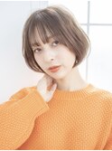 大人可愛い美髪ショートボブ234