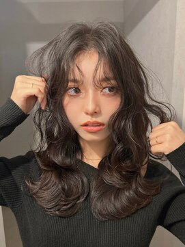 シー(See.) 韓国ヘアレイヤーカット顔周りカットブリーチなしカラーA