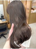 まろやかベージュ/透明感カラー