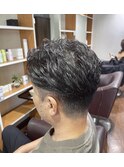 シャドウパーマ/毛流れパーマ