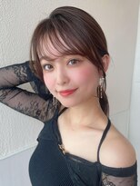 ラルユー 金山(LallYou)&nbsp;20代に人気！顔周りの後れ毛がかわいいシャギーレイヤーロング