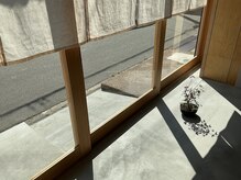 ザ ライト(The Light)の雰囲気(店内には南向きの大きな三枚扉から柔らかな陽の光が入ります。)