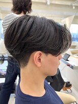 ニコ トウキョウ ヨコハマ(nico)&nbsp;メンズセンターパートウルフセンターパートニュアンスパーマ襟足