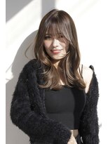 メルカ 天王寺(melca.)&nbsp;レイヤーカット/顔まわりカット/韓国ヘア/ロングレイヤー