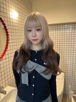 ペレ アネックス 大阪梅田茶屋町店(PELE ANNEX) 着物ヘア/大人ガーリー/ダークアッシュ/似合わせカット/梅田