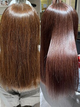ユナイテッドビューティーウェストコースト(UNITED BEAUTY WEST COAST) 【ビフォーアフターあり】縮毛矯正/髪質改善/うるツヤストレート