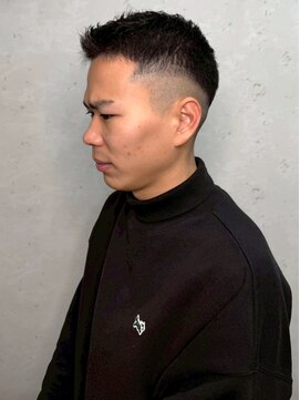 アトリエ(atelier.) 20代 フェードカット 短髪 刈り上げ バーバーカット