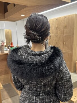 バド(bado) ヘアセット/お呼ばれヘア/パーティーヘア/カチモリヘア