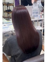 フォルテ 横浜店(FORTE)&nbsp;髪質改善/ボルドーカラー/ピンクブラウン/横浜駅