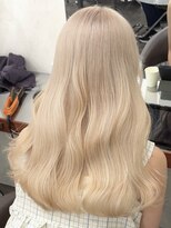 ニコ トウキョウ 渋谷(nico TOKYO)&nbsp;抜きっぱなしブロンドダブルカラーハイトーン韓国レイヤー