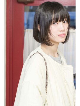ルーシー ヘアデザインワークス(Lucy Hair Design Works) サロンワーク×フェイスレイヤーボブ
