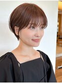 ショートヘア/ショートカット/ショートボブ/30代40代50代/表参道