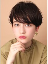 ロビー 青山(ROBBY)&nbsp;ショートヘア/前髪あり/大人ショート/30代/40代