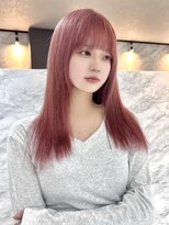 ヴィア 京都烏丸(Via)&nbsp;ペールピンク/ピンクカラー/ブリーチ/ハイトーン/10代20代