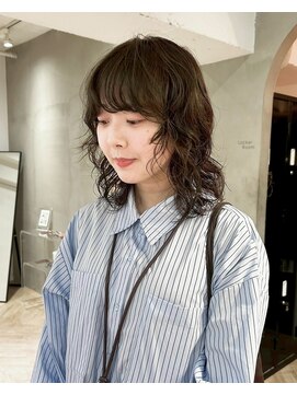 ローレン(LOREN) 透明感髪質改善ベージュダブルカラーミルクティーグレージュ