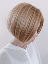 アナザヘアー なんば 高島屋前店(ANAZA hair)&nbsp;ハイトーンボブ＆コンパクトスタイル