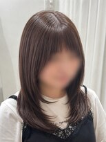 エアー(Air)&nbsp;ほんのりレイヤー×ベージュブラウン
