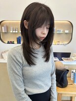 ペイジヘアー(paige hair) ロングレイヤー/暗髪カラー
