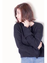 アッシュ ひばりが丘店(Ash)&nbsp;大人カジュアルな切りっぱなしボブ(Ashひばりが丘)