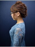 【結婚式ヘアアレンジ】