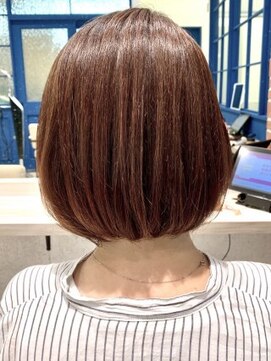 クアトログランシュ 水戸店(QUATRO×GranCieux) シンプルボブ