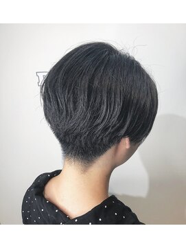 レブル(Re BuLL) 刈り上げレディースショート!小顔、ワンサイドショート