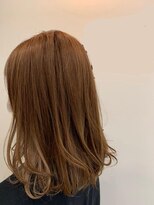 ヘアブランコブランコ 横浜(hair blanco_blanco) 似合わせカット/くびれヘア/デザインカラー/艶ボルドー[横浜駅]