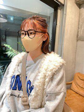 オムズ(OM's) インナーカラー(お客様スタイル)