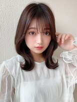 アフロート エル 錦糸町(AFLOAT L) 美髪/ホワイトグレージュ/ネビージュ/大人かわいい/こなれミディ