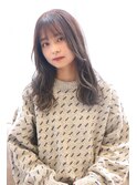 巻いても可愛いアッシュグレージュ!
