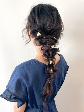 オル(Olu) 【MASAYA】大人かわいい×網おろしヘアアレンジ