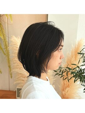 アクセヘアー 町田(acce hair) ミディアムレイヤーウルフ