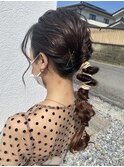 お呼ばれヘアセット