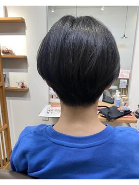 キートス ヘアーデザインプラス(kiitos hair design +) 襟足すっきりショートボブ