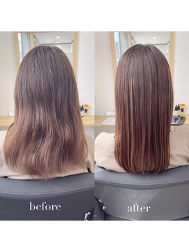 リアン(Lien) 『髪質改善』ストレートエステ（縮毛矯正）（リタッチ可）