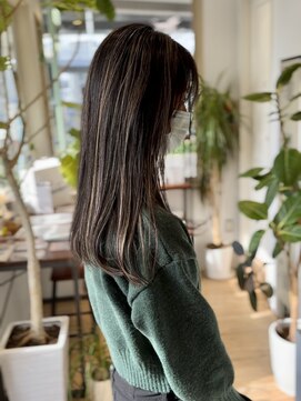 コノアラボ 守谷店(Conoah labo) 白髪ぼかし/黒髪/グレーベージュ/キッズカット