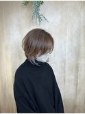 白髪ぼかし/脱白髪染め/脱白髪染めハイライト/透明感