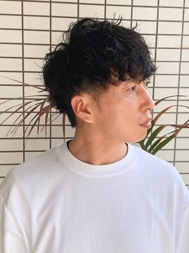 スウェル 船橋店(Swell) ハイライト/マッシュパーマ/ウルフ/波巻き/メンズ