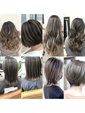 シャルティア(SHALLTIA) バレイヤージュ、ハイライト SHALLTIA design