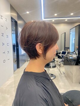ハルキミナトジャパン センダイ(HARUKI MINATO japan SENDAI) 大人の丸みとくびれショート