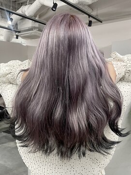 ジエクト カナウ(The Ect canow) 裾カラー/エンドカラー/ハイトーン/ラベンダー/ブラック