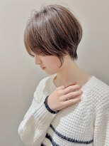 ハルキミナト ジャパン トウキョウ(HARUKI MINATO japan TOKYO)&nbsp;20代30代40代耳かけショート前髪なしハンサムショートカット