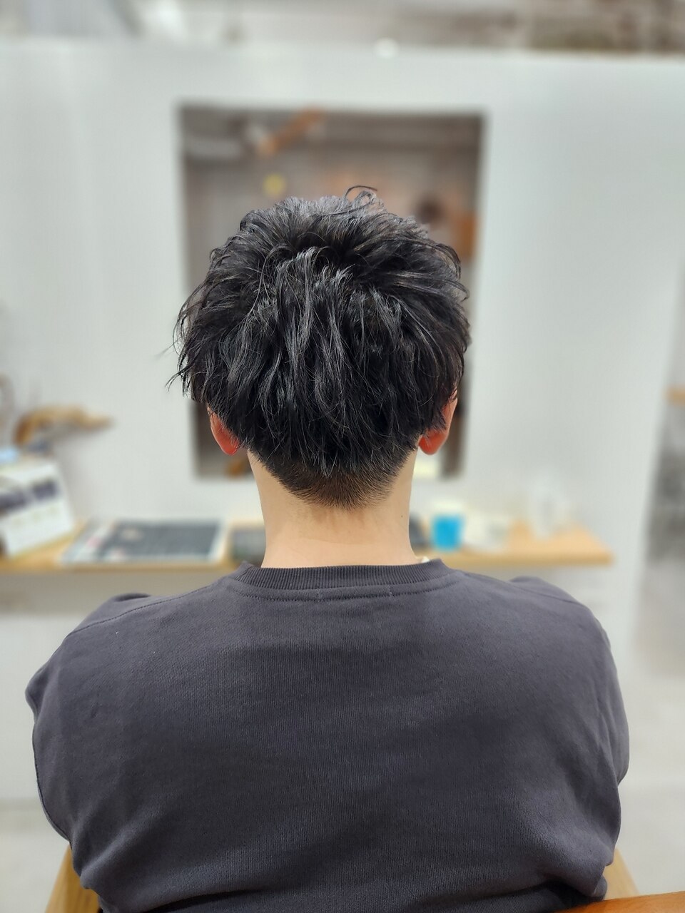 刈り上げマッシュ/シルバーメッシュ/ツイスパセット：L198887287