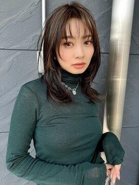 ミンクス 原宿店(MINX) イメチェン エアリーロング フルバング 似合わせカット