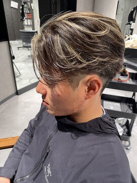 ネクストネオ 静岡(NEXT NEO) NEXT NEO【櫻田】外国人風毛流れハイライト　センターパート