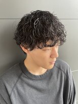 ニアウ 伊勢崎連取店(Niau)&nbsp;メンズマッシュ波巻きスパイラルパーマ