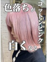 マティス 表参道(matiz)&nbsp;ハイトーンカラー/コットンピンク/姫カット/セミディ