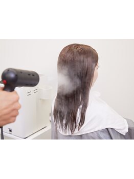 【ヘアマゼランスチームトリートメント】髪内部まで整い、ツヤと弾力のある水分調節できる髪へ♪
