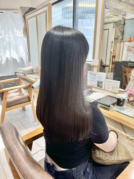 プラグ バイ ネオリーブ(plug by neolive) レイヤーカット×髪質改善[髪質改善/縮毛矯正/韓国]m