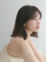 切りっぱなしボブスタイル◎